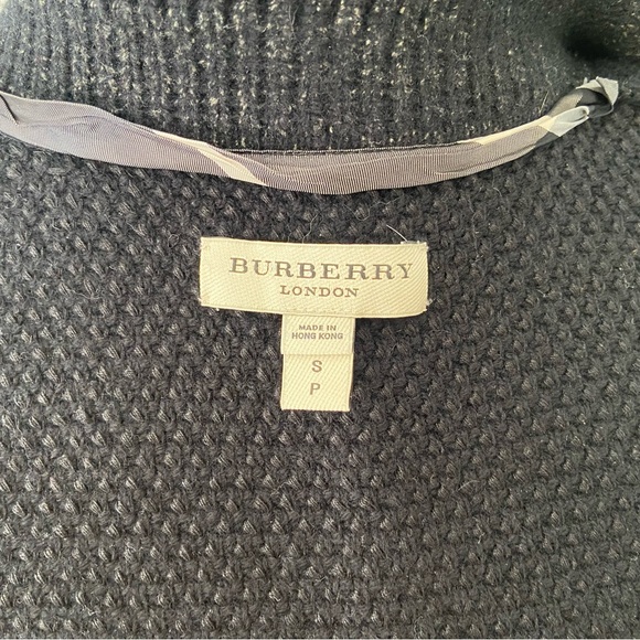 Burberry Plaid Knit Coat - Picture 6 of 8